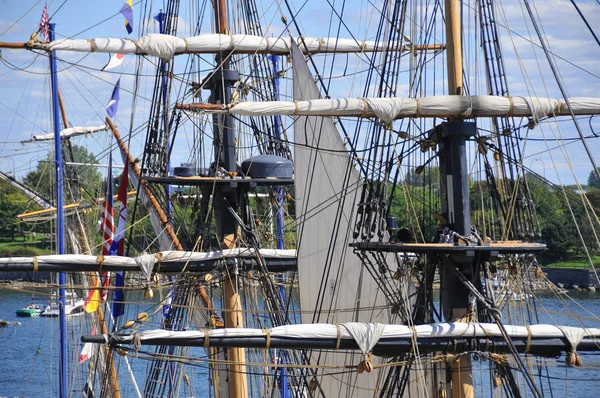 Montreal Quebec Canada Sept 2012 Boat Parts Festival Bateau Classique — Stock Photo, Image