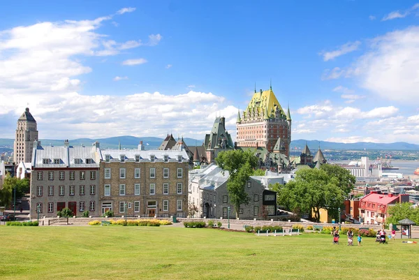 Quebec City Canada August Levis Chateau Frontenac Old Quebec Světového — Stock fotografie