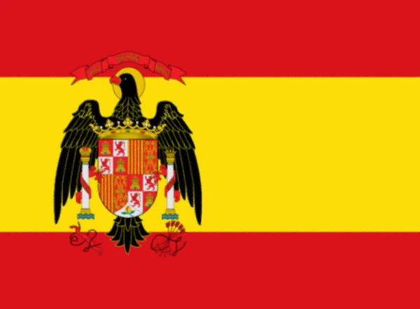 Zászló Spanyolország 1977 1981 — Stock Fotó