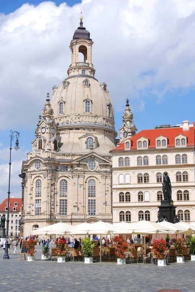 The Dresden Frauenkirche (German: Dresdner Frauenkirche, literally Church of Our Lady) is a Lutheran church in Dresden, eastern Germany.