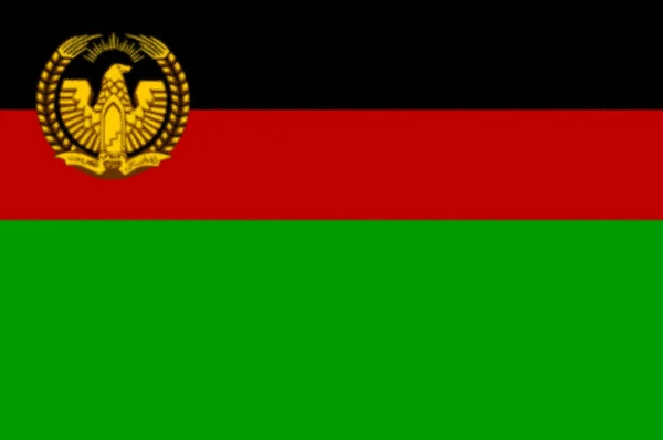 Bandeira Afeganistão Entre 1974 1978 — Fotografia de Stock