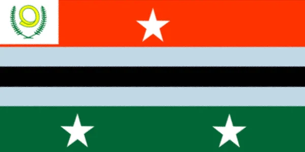 Bandeira Província Penama Vanuatu — Fotografia de Stock