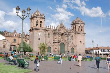CUSCO (NOV 23 - Santo Domingo Katedrali), Roma Katolik Başpiskoposluğu 'nun ana kilisesidir. 25 Kasım 2008 'de Cusco Peru' da