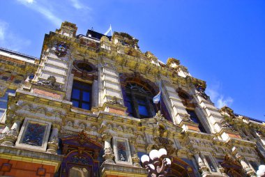 Buenos Aires, Arjantin 'deki ünlü binanın detayları