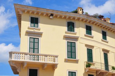 Verona, İtalya 'daki eski binalar