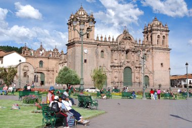 CUSCO (NOV 23 - Santo Domingo Katedrali), Roma Katolik Başpiskoposluğu 'nun ana kilisesidir. 25 Kasım 2008 'de Cusco Peru' da