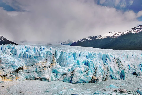 Glaciär Lago Argentino Sjö Den Patagoniska Provinsen Santa Cruz Argentina — Stockfoto