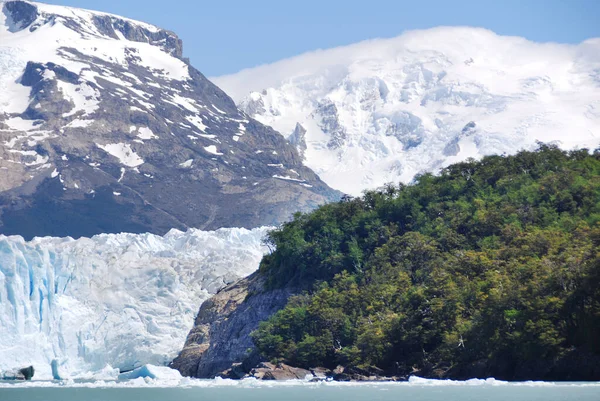 Lago Argentino Озеро Патагонській Провінції Санта Крус Аргентина Озеро Знаходиться — стокове фото