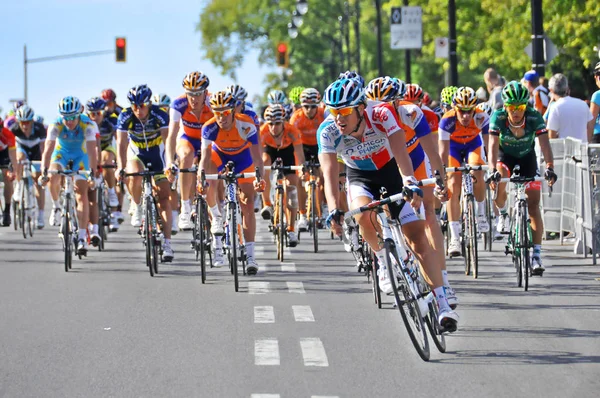 Montreal Canada Settembre Gruppo Ciclisti Azione Nel Calendario Ciclistico Dell — Foto Stock