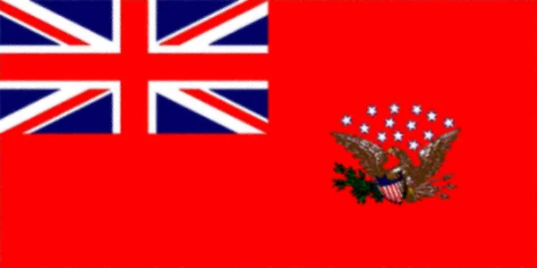 Flag American Monarchist League — Stock Photo, Image