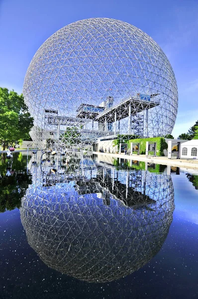 Montreal Kanada Juni Die Biosphäre Ist Ein Museum Montreal Das — Stockfoto