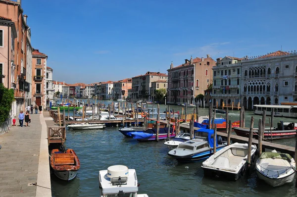 Wiadomość Czerwca Wielki Kanał Czerwca 2011 Wenecji Włochy Wenecja Miasto — Zdjęcie stockowe