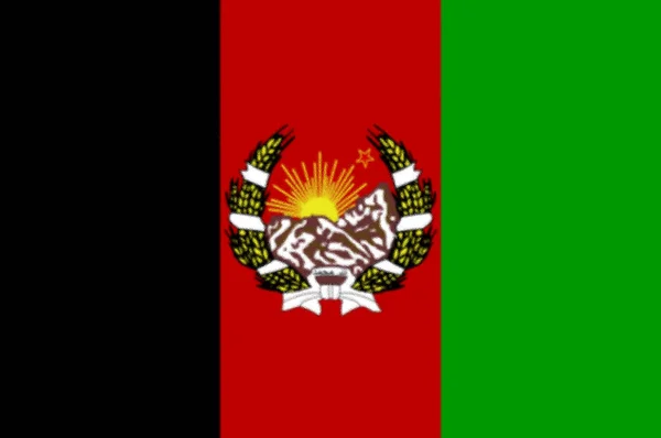 Флаг Афганистана Между 1928 1929 Годами — стоковое фото
