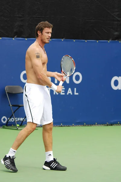 Montreal August Marat Safin Ohne Hemd Auf Dem Court Des — Stockfoto