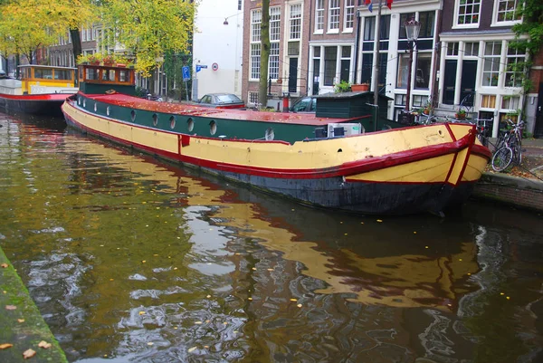 Amsterdam Listopad 2011 Canal Amsterdam Amsterdam Byl Nazýván Benátky Severu — Stock fotografie