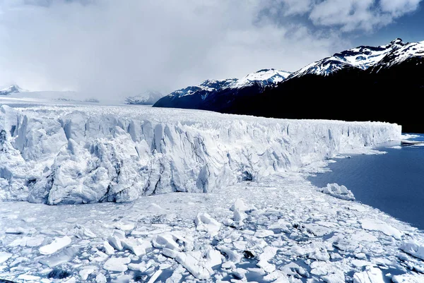 Glacier Sur Lac Argentino Est Lac Province Patagonie Santa Cruz — Photo