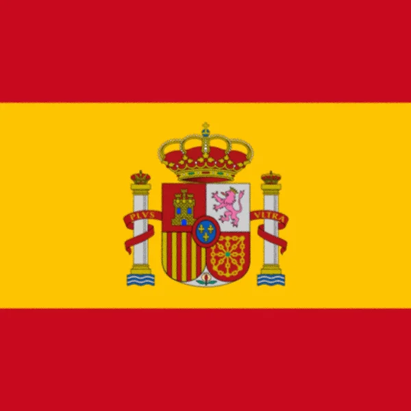 Штандарт Председателя Правительства Испании Испании Премьер Министр — стоковое фото