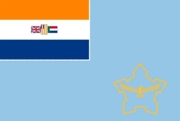 Vlag Van Zuid Afrikaanse Luchtmacht — Stockfoto