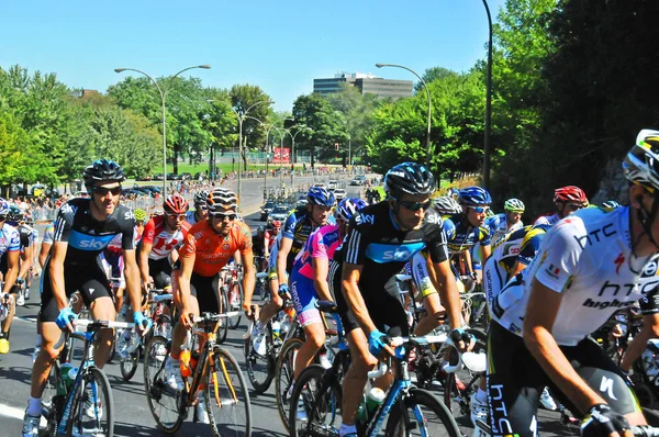 Montréal Canada Septembre Groupe Non Identifié Cyclistes Action 2011 Calendrier — Photo