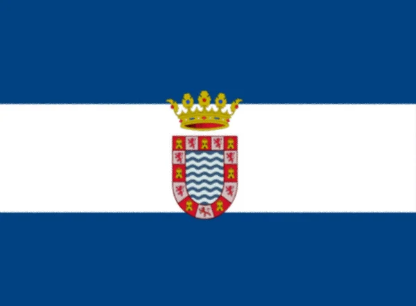 Vlag Van Jerez Spanje — Stockfoto