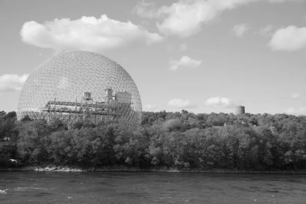 Montreal Quebec Kanada 2010 Herbst Wird Die Geodätische Kuppel Montreal — Stockfoto