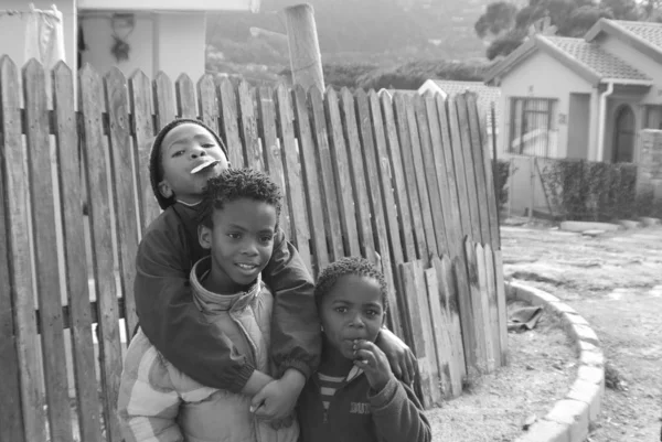 Khayelitsha Cape Town África Sul Maio 2007 Grupo Não Identificado — Fotografia de Stock