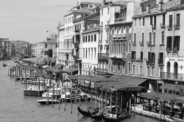 Grand Canal Italian Canal Grande Venetian Canaasso Canal Venice Italy — 스톡 사진