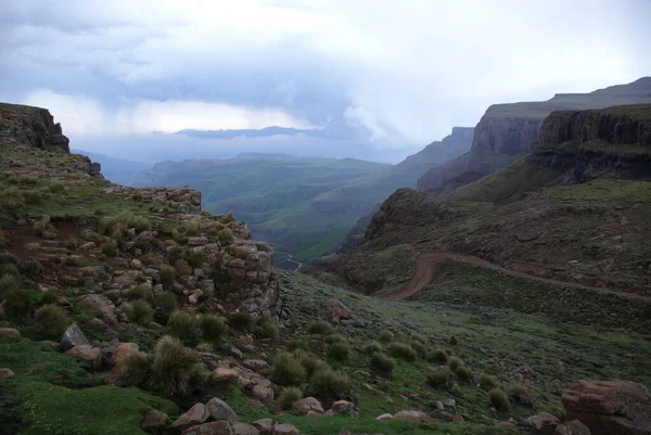 Lesotho Oficialmente Reino Lesotho País Sin Litoral Enclave Rodeado Por — Foto de Stock