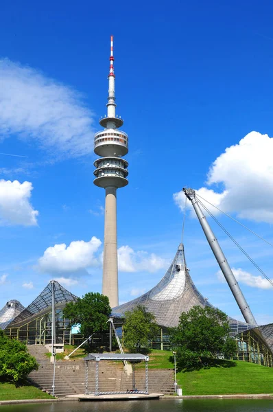 München Deutschland Juni Das Olympiapark Stadion München Ist Ein Olympiapark — Stockfoto