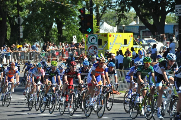 Montréal Canada Septembre Groupe Non Identifié Cyclistes Action 2011 Calendrier — Photo