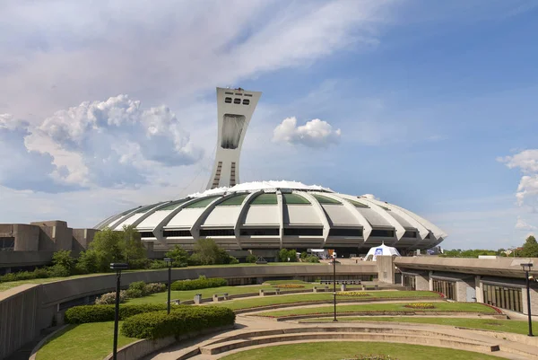 Montreal Canada Apr Het Montreal Stadion Toren April 2012 Het — Stockfoto