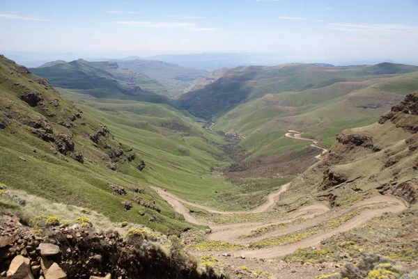 Lesotho Offiziell Königreich Lesotho Ist Ein Binnenland Und Eine Enklave — Stockfoto