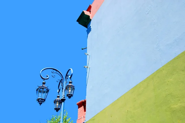 Parte Los Coloridos Edificios Boca Buenos Aires Argentina — Foto de Stock