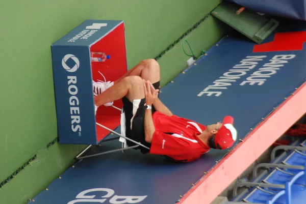 Montreal Canada August Referee Court Montreal Rogers Cup August 2011 — Stock Photo, Image