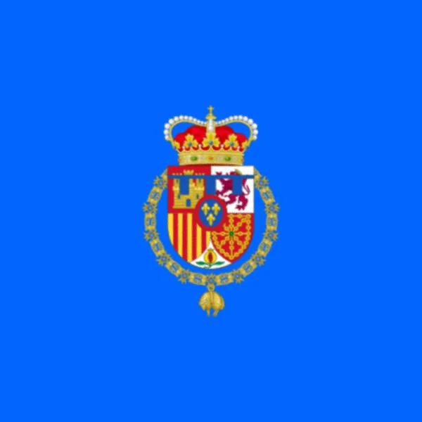Bandera Estándar Del Príncipe Asturias España —  Fotos de Stock