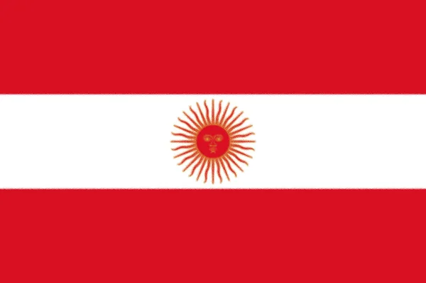 Zászló Peru 1822 — Stock Fotó