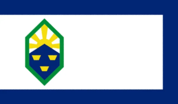 Прапор Колорадо Спрінгс Штат Колорадо Сша — стокове фото