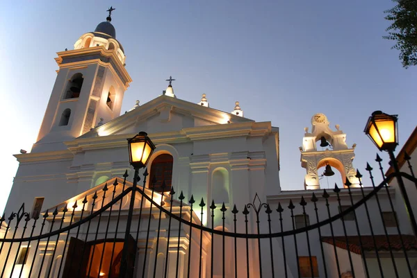 Recoleta Kyrka Tillägnad Nuestra Senora Del Pilar Med Kyrkogård Bifogas — Stockfoto