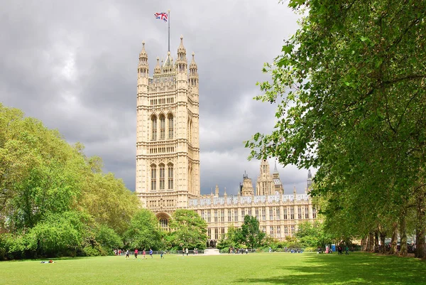 Parlamento Londra Ngiltere Ngiltere Nin Evleri — Stok fotoğraf