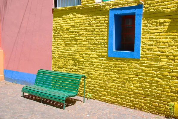 Színes Ház Boca Környéken Vagy Barrio Argentin Fővárosban Buenos Aires — Stock Fotó