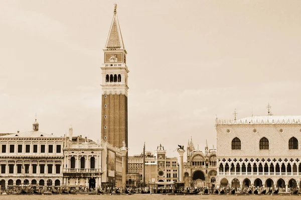 Kanał Grande Włosku Canal Grande Wenecku Canaasso Kanał Wenecji Włoszech — Zdjęcie stockowe