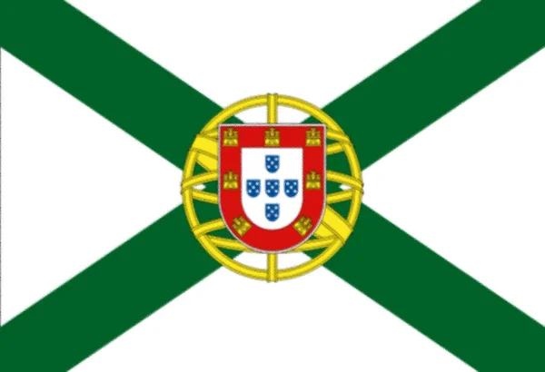 Bandeira Ministro Portugal — Fotografia de Stock
