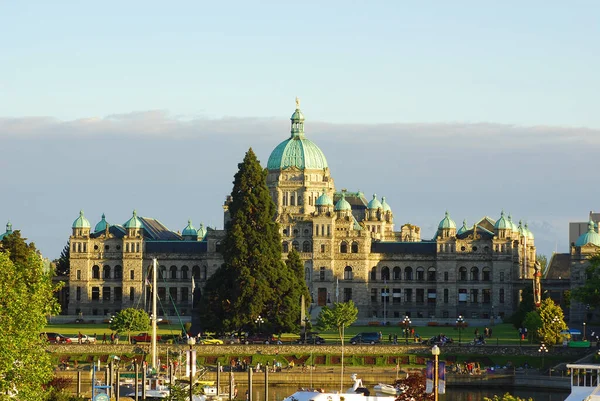 British Columbia Parliament Buildings Located Victoria British Columbia Canada Home — Stock Photo, Image