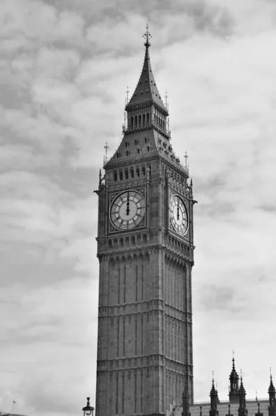 Słynny Londyn Big Ben Londynie Anglia — Zdjęcie stockowe