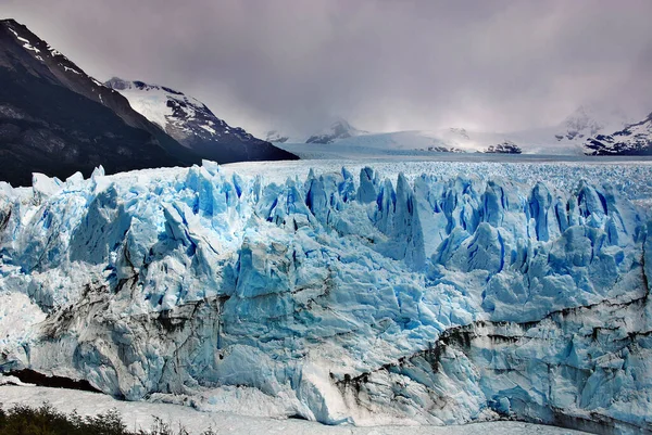 Glaciär Lago Argentino Sjö Den Patagoniska Provinsen Santa Cruz Argentina — Stockfoto