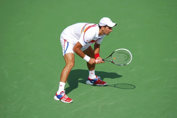 Montreal August Novak Djokovic Domstol Montreal Rogers Cup Den Augusti — Stockfoto