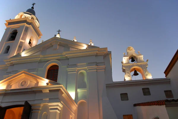 Kościół Recoleta Poświęcony Nuestra Senora Del Pilar Dołączonym Cmentarzem Buenos — Zdjęcie stockowe