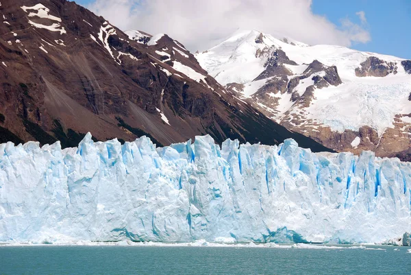 Perito Moreno Glacier 아르헨티나 산타크루스 글레이셔 공원에 빙하이다 아르헨티나 파타고니아에서 — 스톡 사진