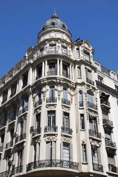Знаменитий Гарний Європейський Будинок Xix Сторіччя Центрі Буенос Айреса Аргентина — стокове фото