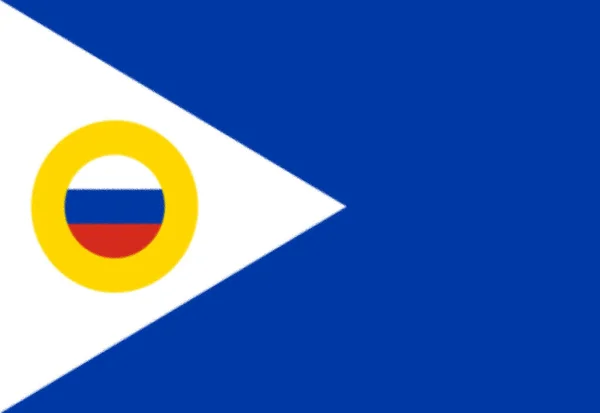 Flaga Chukotka Rosja — Zdjęcie stockowe